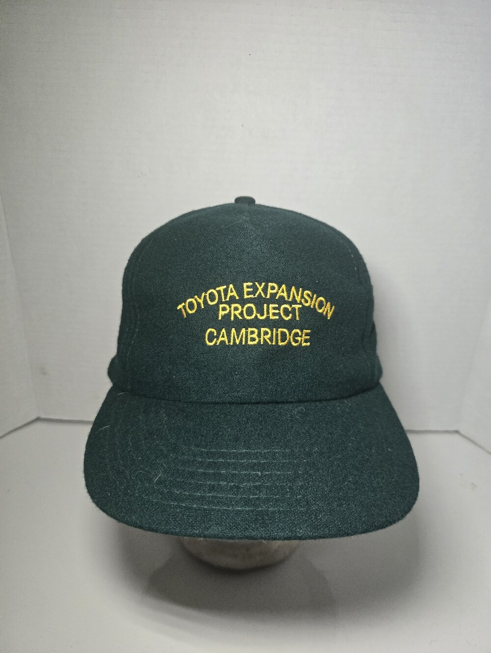 1980s Vintage Toyota Expansion Project Cambridge Dark Green Cap